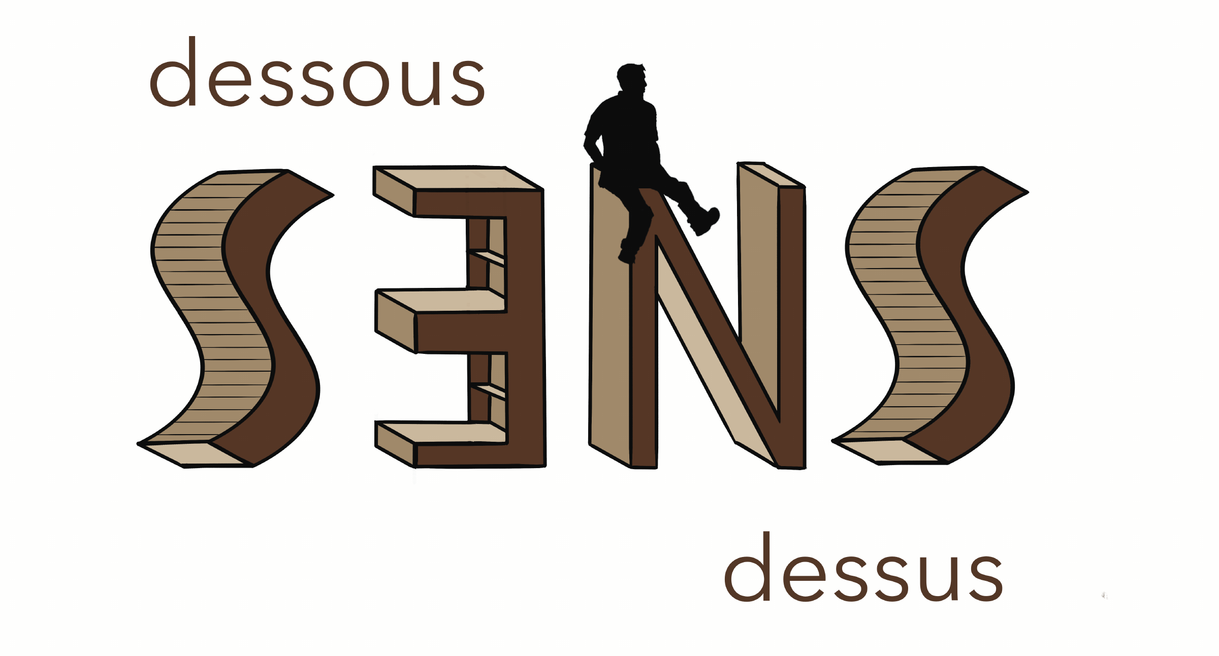 Identité graphique du projet Sens dessus dessous.